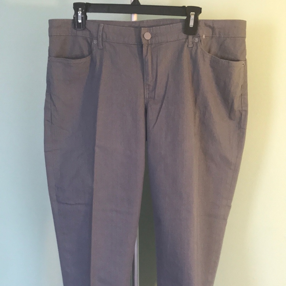 Woman’s grey denim jeans Size 14